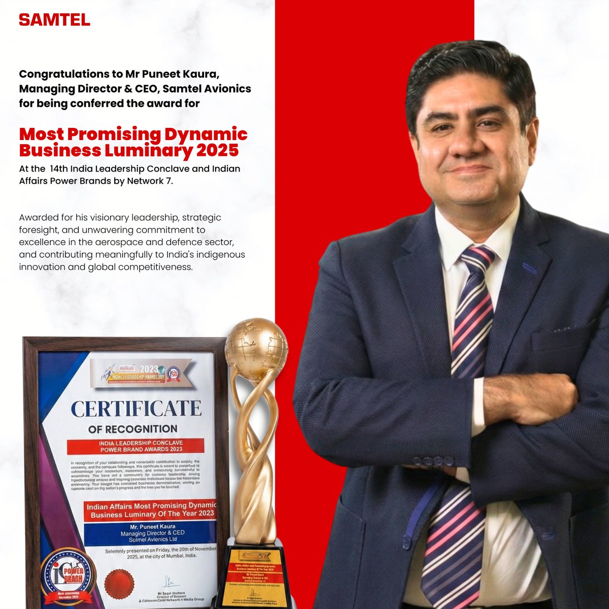 Samtel Avionics tweet media