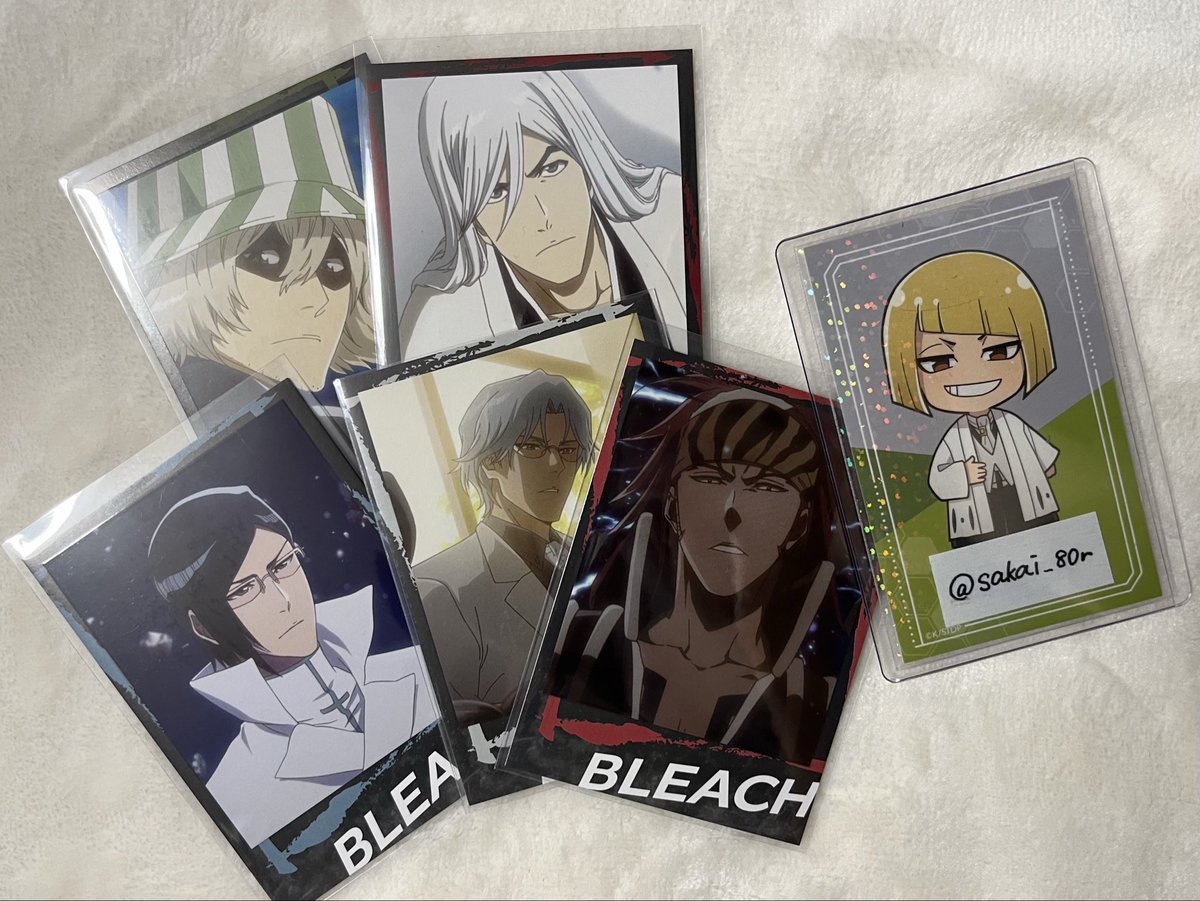 BLEACH THEキャラ インスタントフォト風ブロマイド グリムジョー