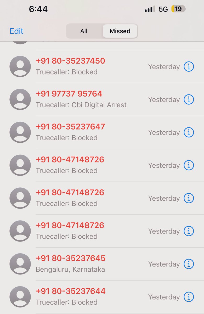 Received 8 spam calls yesterday. Is anyone else experiencing the same? Any reliable solutions to reduce them? #spamcall