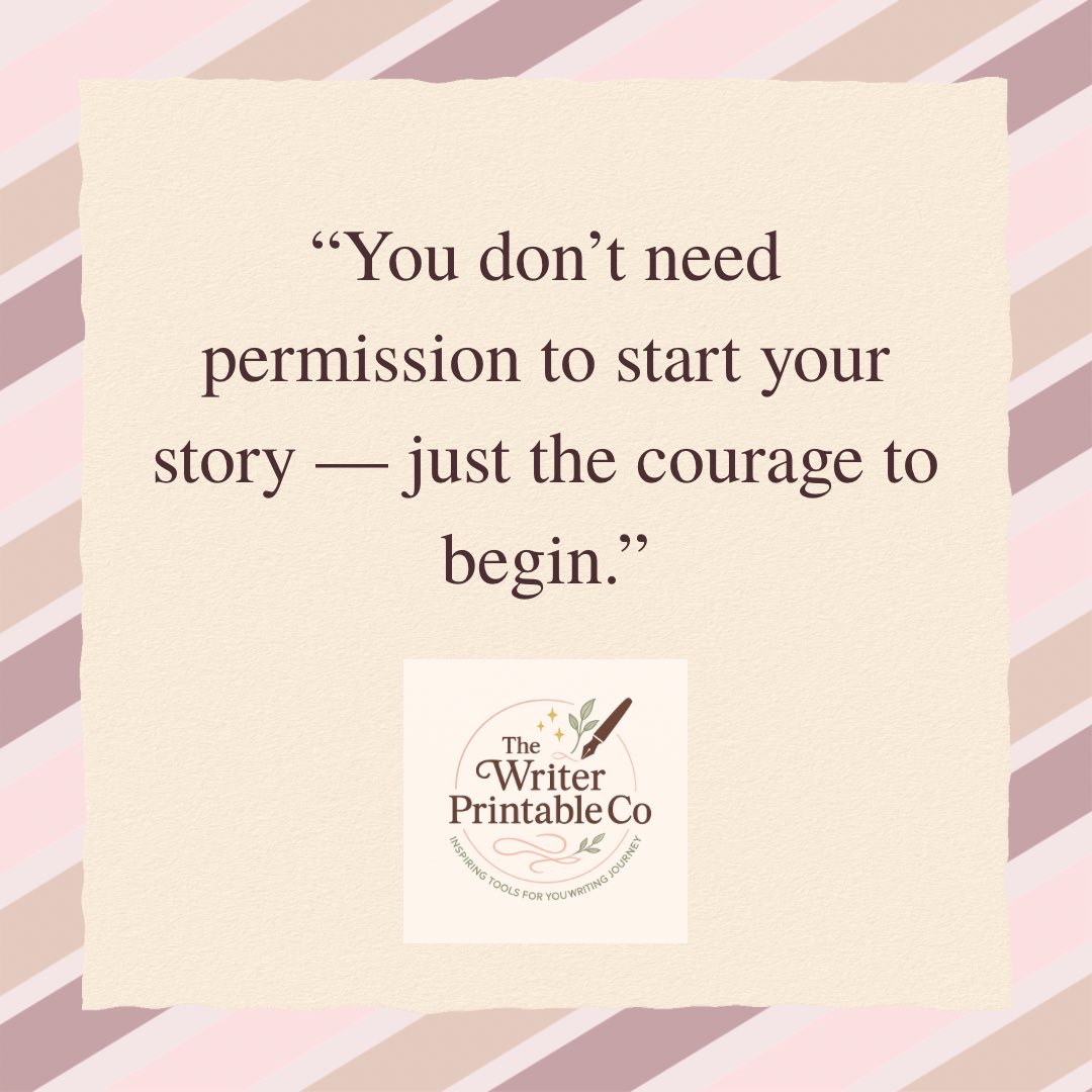 RachelBrimble's tweet image. #writinghelp
Your ideas are worthy, your voice matters, and your dream deserves a chance. Even 10 minutes today can move you closer to the novel you want to write!

I’ve created beautiful printable tools to support you on your writing journey…

LINK: thewriterprintableco.etsy.com