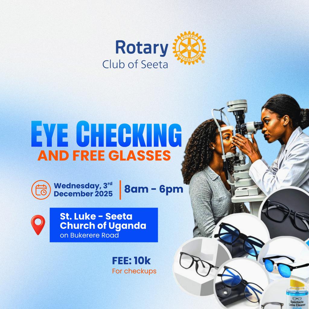 Join us in service to the community in an Opthalmology camp with free glasses 
#RotaryEyamba
#TheRidarz
#RCSeeta
