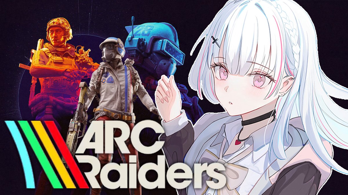 ♠本日２３：００から♠

#うるセーナ
ずっと気になってたこちら。
お試しでソロでやってみます。

▽待機所▽
【ARC Raiders】完全初見！今話題沸騰FPS！ARC Raidersやってみます。【空澄セナ/ぶいすぽっ！】 youtube.com/live/lkav_-5ji…