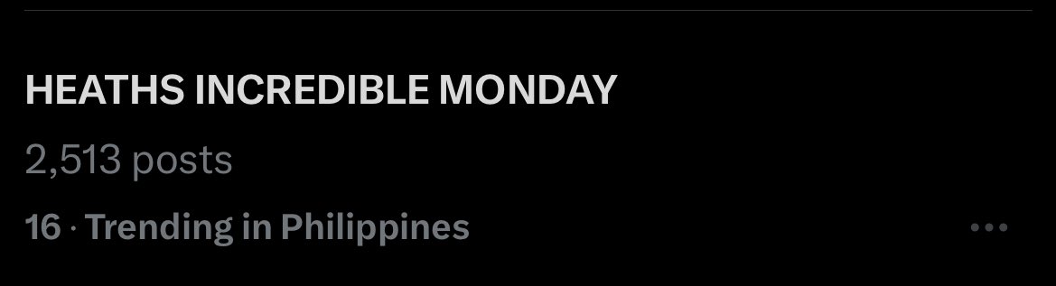 TeamHeathOfc's tweet image. Let’s aim higher!

HEATHS INCREDIBLE MONDAY
HEATHS INCREDIBLE MONDAY