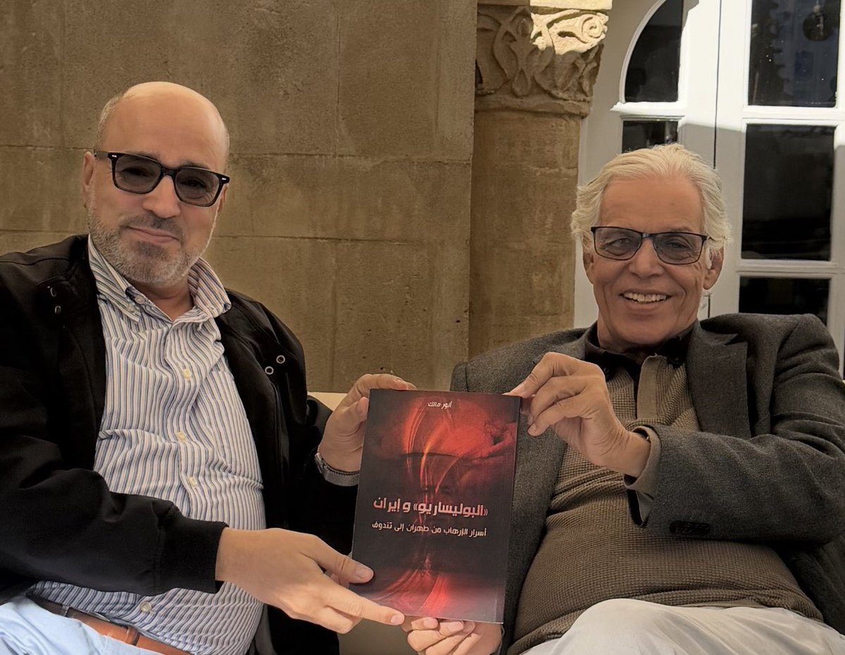 anwarmalek's tweet photo. لقاء #أنور_مالك مع القيادي البارز والعضو المؤسس لجبهة البوليساريو وهو أول من أطلق هذه التسمية في أول مؤتمر التأسيس عام 1973 في الزويرات الموريتانية وهذا ما جرى الحديث عنه في كتاب "البوليساريو وإيران" الصادر عن دار المنعطف للنشر والتوزيع في الرباط.. https://t.co/WfYtcDittB