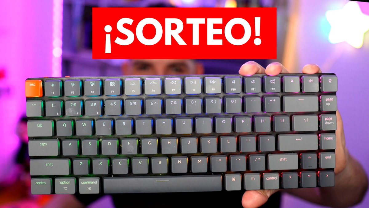 midudev's tweet image. ¡SORTEO un teclado Keychron K3 mecánico!
Con retroiluminación RGB y switches Red o Brown.

¿Cómo participar?
→ Like y RT a este post
→ Sígueme

✓ Participación abierta a todo el mundo
✓ Resultado el 6 de diciembre
✓ Envío internacional incluido
