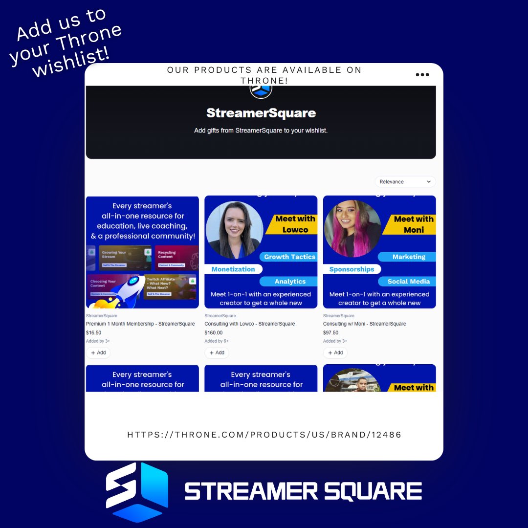 StreamerSquare tweet media