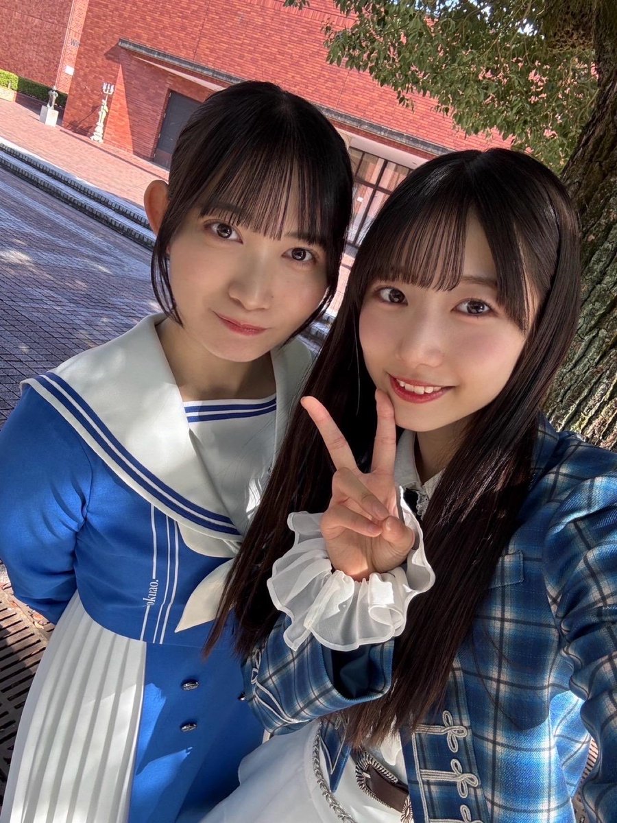 僕が見たかった青空　僕青　持永真奈　宮腰友里亜　2月個別ペア生写真　直筆　サイン 僕が見たかった青空 僕青 持永真奈 宮腰友里亜 2月個別ペア