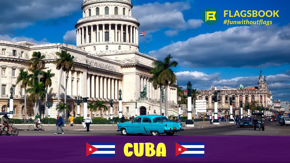 flags_book's tweet image. Time for the reveal - our latest #FunWithoutFlags scene was #Havana in #Cuba! Huge congrats if you recognised it! #globetrotter #Planeta #Nacionales #geographyfun