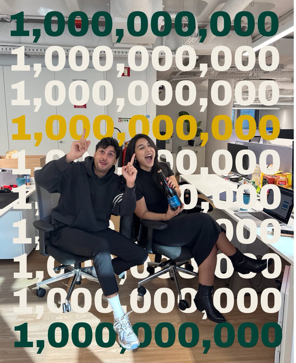 iamgdsa's tweet image. I was so focused on scaling, I didn&apos;t realize we crossed 1,000,000,000 views with @FMCagency24.

Not a single paid ad, not a single AI video.

And it&apos;s going exponentially up. 

We are now at 1.2Bn+ and we made over 85M views in a single week.

Target KPI for 2026 is 1Bn views a…