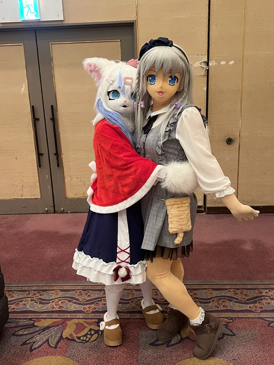 akichan1969's tweet image. つららちゃんも、会場にいらしたキャラさん達とお写真を撮影させていただきました