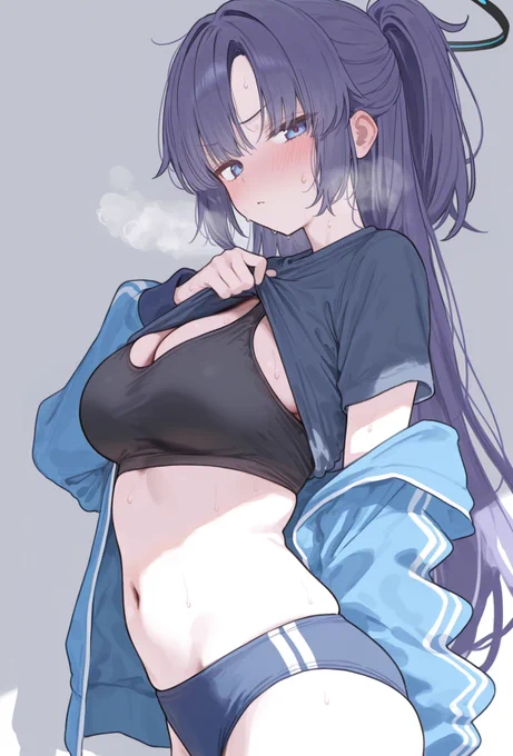 ユウカ、お腹見せて / yuuka sfw