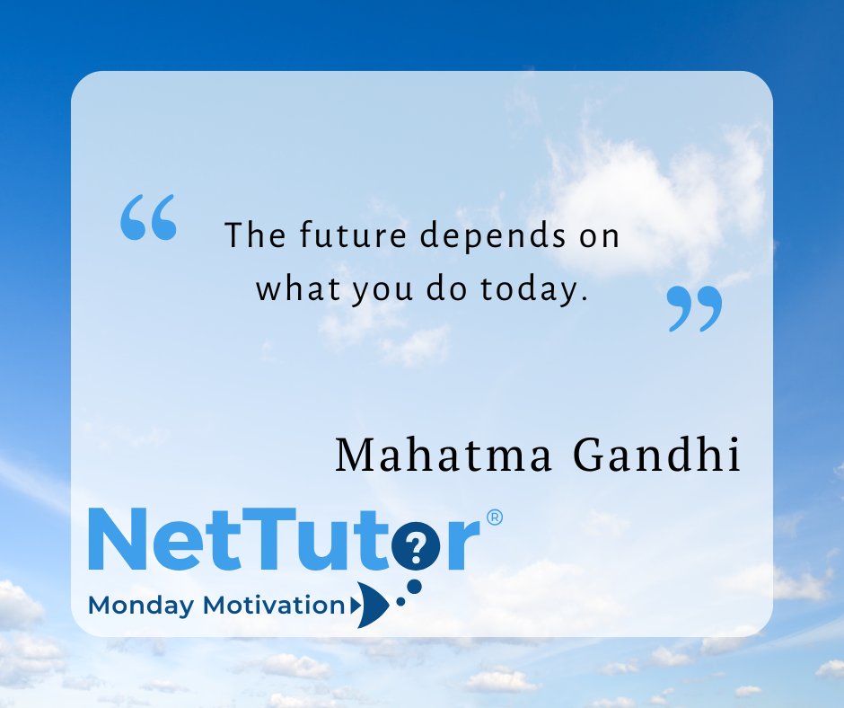nettutor's tweet image. Build a brighter tomorrow with actions taken now. #NetTutor #MondayMotivation #FutureNow #TakeAction