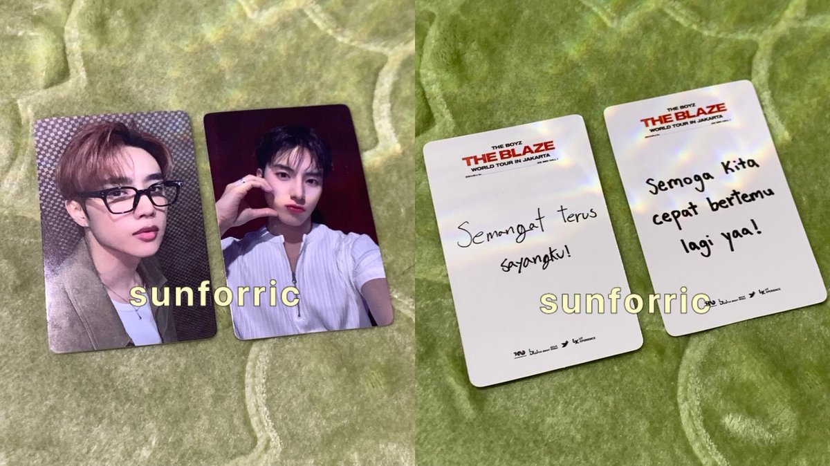 lapakdeobi's tweet photo. tbsell! pc benefit the blaze jkt sunwoo eric, prefer yang mau take bundle sm pc sunwoo eric lainnya, offer budget by dm!~ @sunforric https://t.co/OKukeEvwZy