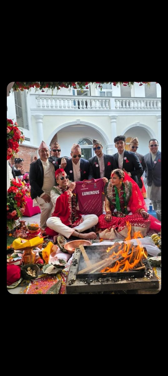 RRoyal_Reaper's tweet photo. Marriage in Nepal with RR jersey. 🩷🥹
RAJASTHAN ROYALS, A BRAND! 🩷🔥 https://t.co/SbVzYjUJjL