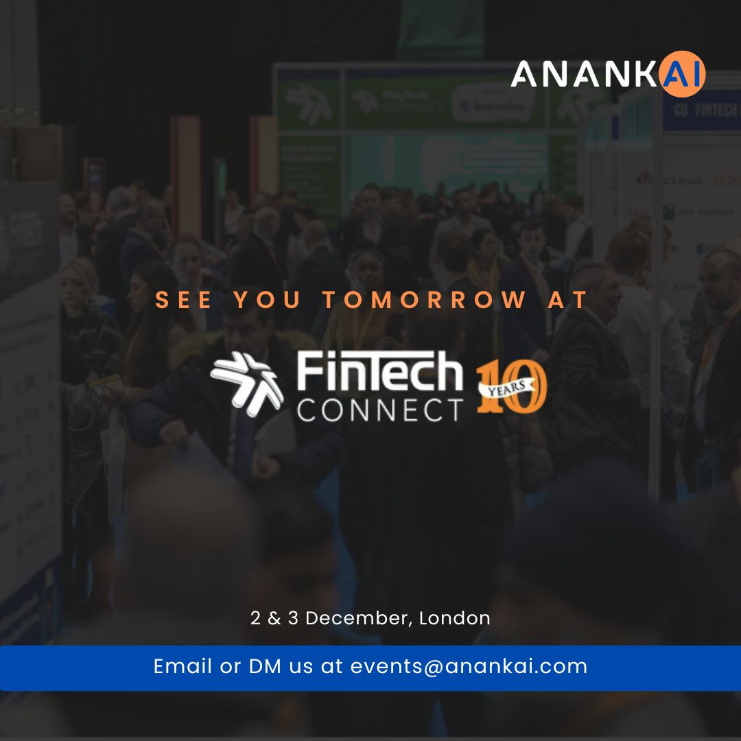 anankailtd's tweet image. Excited for FinTech Connect tomorrow! 

Looking forward to meeting founders and fintech leaders shaping the future of payments, wallets, and compliance.

DM or email events@anankai.com to connect with our team!

#FinTechConnect #FinTech #DigitalBanking #DigitalWallets #AnankAI