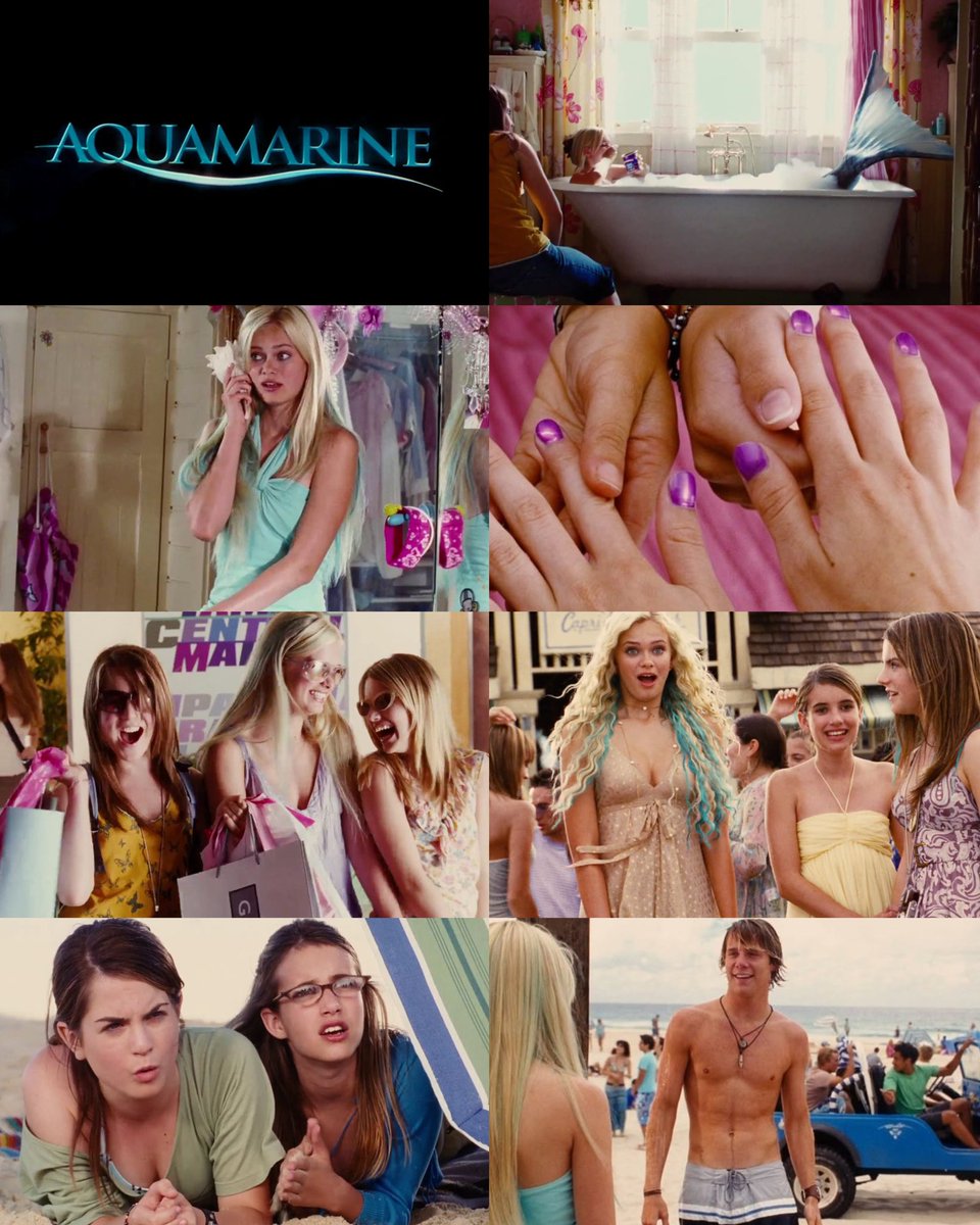 CINEMA505's tweet image. Aquamarine chegou na Netflix.