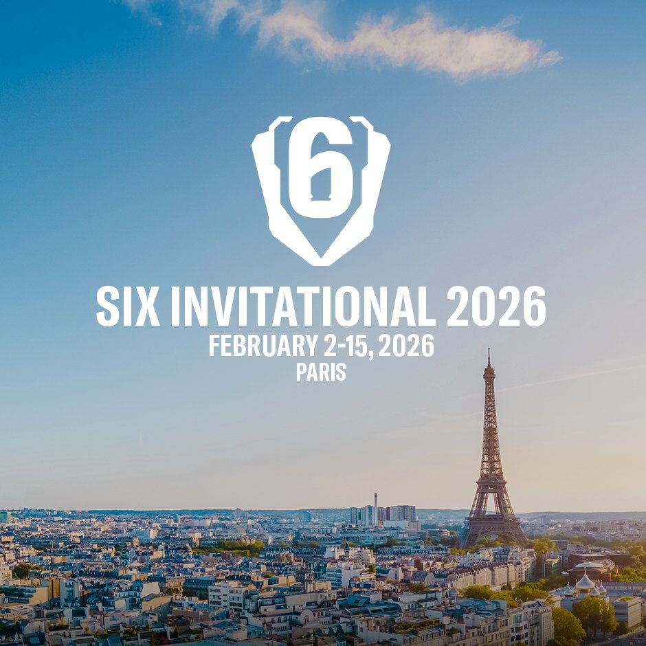 R6atualizado's tweet image. 🌎 Times classificados para o SIX INVITATIONAL PARIS 2026:

🇺🇸 @M80gg (Major Champions)
🇫🇷 @FalconsEsport 
🇪🇺 @G2Rainbow6 
🇧🇷 @FURIA 
🇺🇸 @Spacestation 
🇪🇺 @teamsecret
🇧🇷 @FaZeEsports 
🇨🇳 @Weibogamingwin 
🇺🇸 @Wildcard_GG
❔ ~ SI Points
❔ ~ SI Points
❔ ~ SI Points
❔ ~ SI Points…