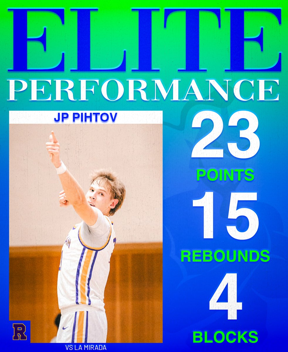 JP Pihtovs stats vs La Mirada.

23 PTS
15 RBS
4 BLK

#DMOLOGY <a href="/jpihtov21/">Jaroslav ''JP'' Pihtov</a> <a href="/ARHSBasketball/">Riordan Basketball</a>