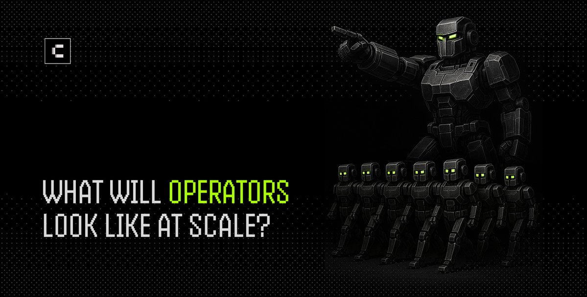 codecopenflow's tweet image. What will Operators look like at scale?

CodecFlow is building the Operator Marketplace: a unified platform where both technical and non-technical creators can publish, discover, and deploy reusable operators.

You build once. Others build on top. No more starting over.

It’s…
