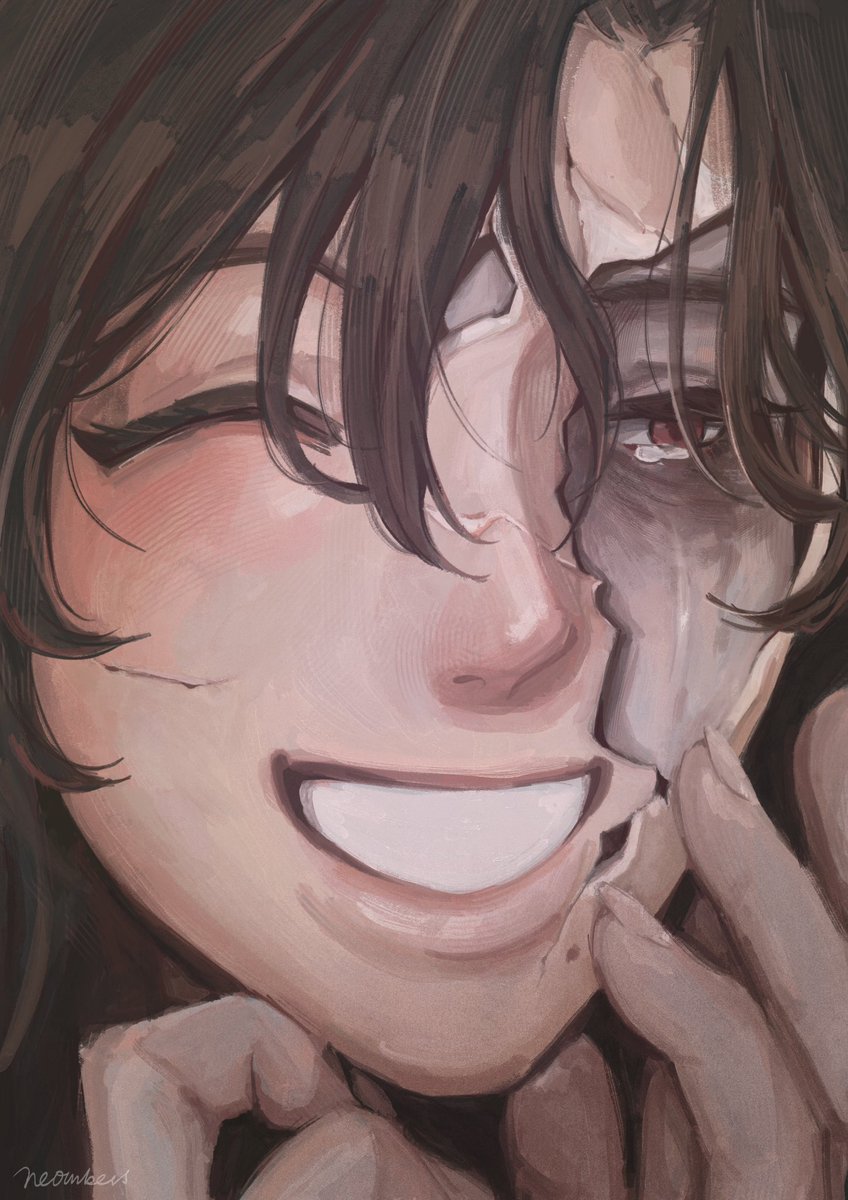 neombers's tweet image. Wei Wuxian was born with a smiling face.

#魔道祖师 #MDZS