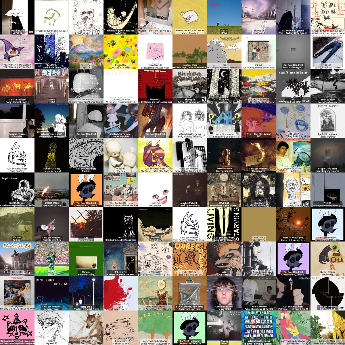 SiftBat's tweet image. November 10x10, what a wacky insane month for my ears...
