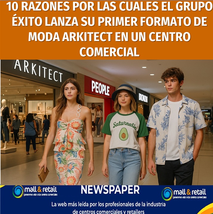 Mall_y_retail's tweet image. tinyurl.com/bddkmhk7  En la moda,  pocos actores han tenido un impacto tan estructural como el @Grupo_Exito  cuya operación se convirtió en un gigante que hoy supera los $ 1,4 billones en ventas anuales  #Retail #CentrosComerciales #BrandLove