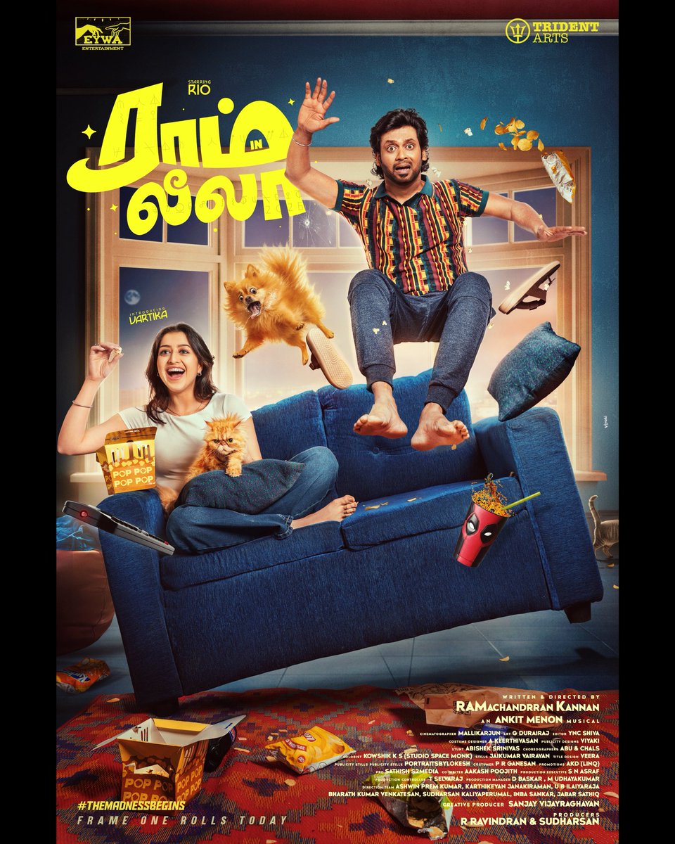 RENGASAMY_IAM's tweet image. #RioRaj&apos;s Next Titled as #RAMinLEELA ..⭐ Looks like another Fun Rom-com is loading..🤙 He&apos;s on a Right Track..✅🤝🔥