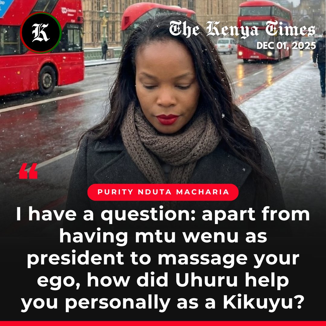 Purity Nduta says that despite people trying to elect the president from their area, he does not help them with anything at all