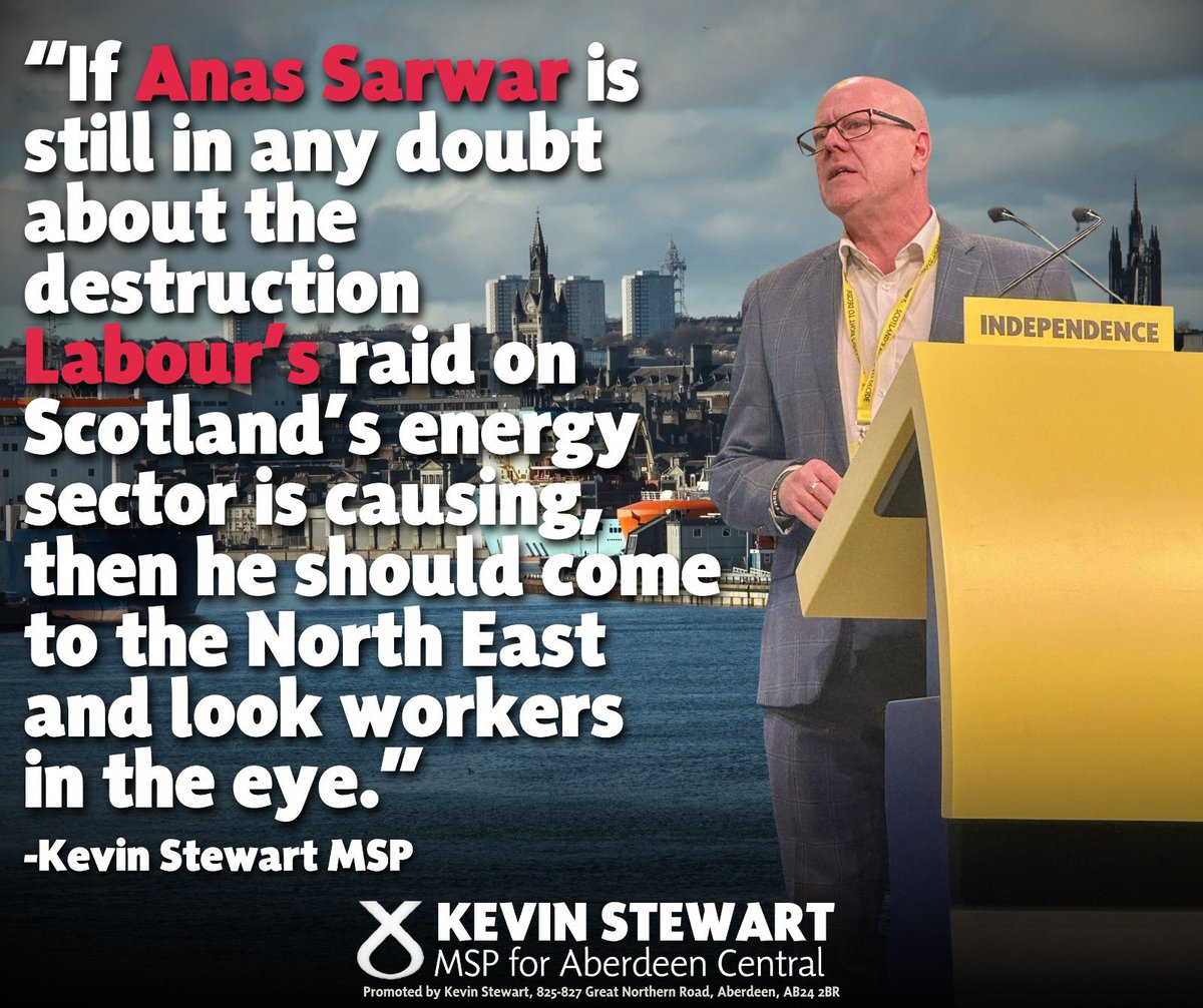 My heart goes out to the folk at Harbour Energy, who are to lose their jobs because Labour won’t listen.

If they’re in any doubt about the destruction their Windfall Tax is causing then Sarwar &amp; his colleagues should visit Aberdeen to hear first hand.

bbc.co.uk/news/articles/…