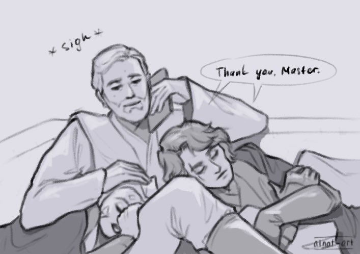 Mommy-Wan Kenobi ❤️

#starwars #obiwankenobi #anakinskywalker #ahsokatano #captainrex