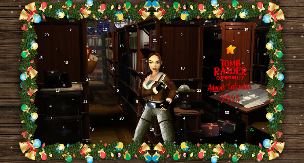 RaidingTheGlobe's tweet image. The Tomb Raider Level Editor community is uniting once again for one of its most beloved traditions: the #TombRaider Community Advent Calendar 2025 - a yearly celebration of creativity, collaboration, and pure Lara love. 👇🏼🎅🏼
🔗raidingtheglobe.com/news/tomb-raid…