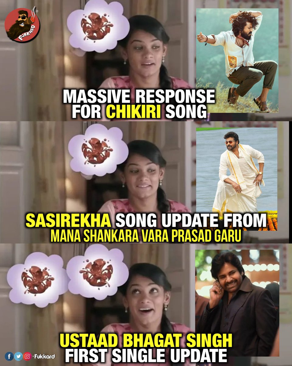 Fukkard's tweet image. Vachey 2 months mega rampage 🙌🏻🔥

#ChikiriChikiri #Sasirekha #UstaadBhagatSingh