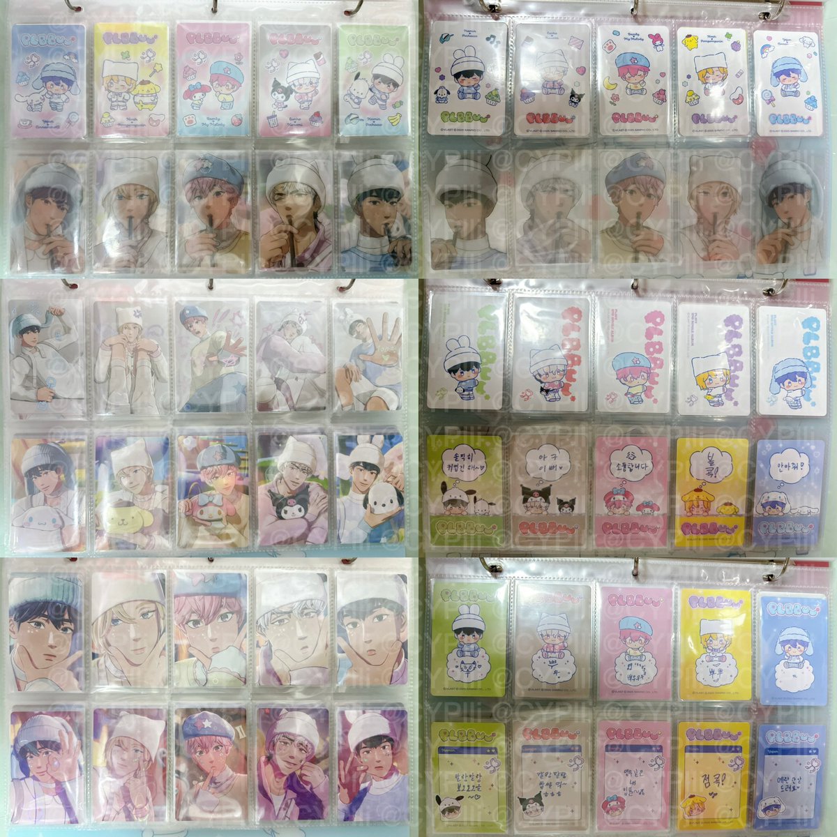 CYPlli's tweet image. เอาใส่แฟ้มละ น่ารักมาก😭🫶🏻💙💜💗❤️🖤✨