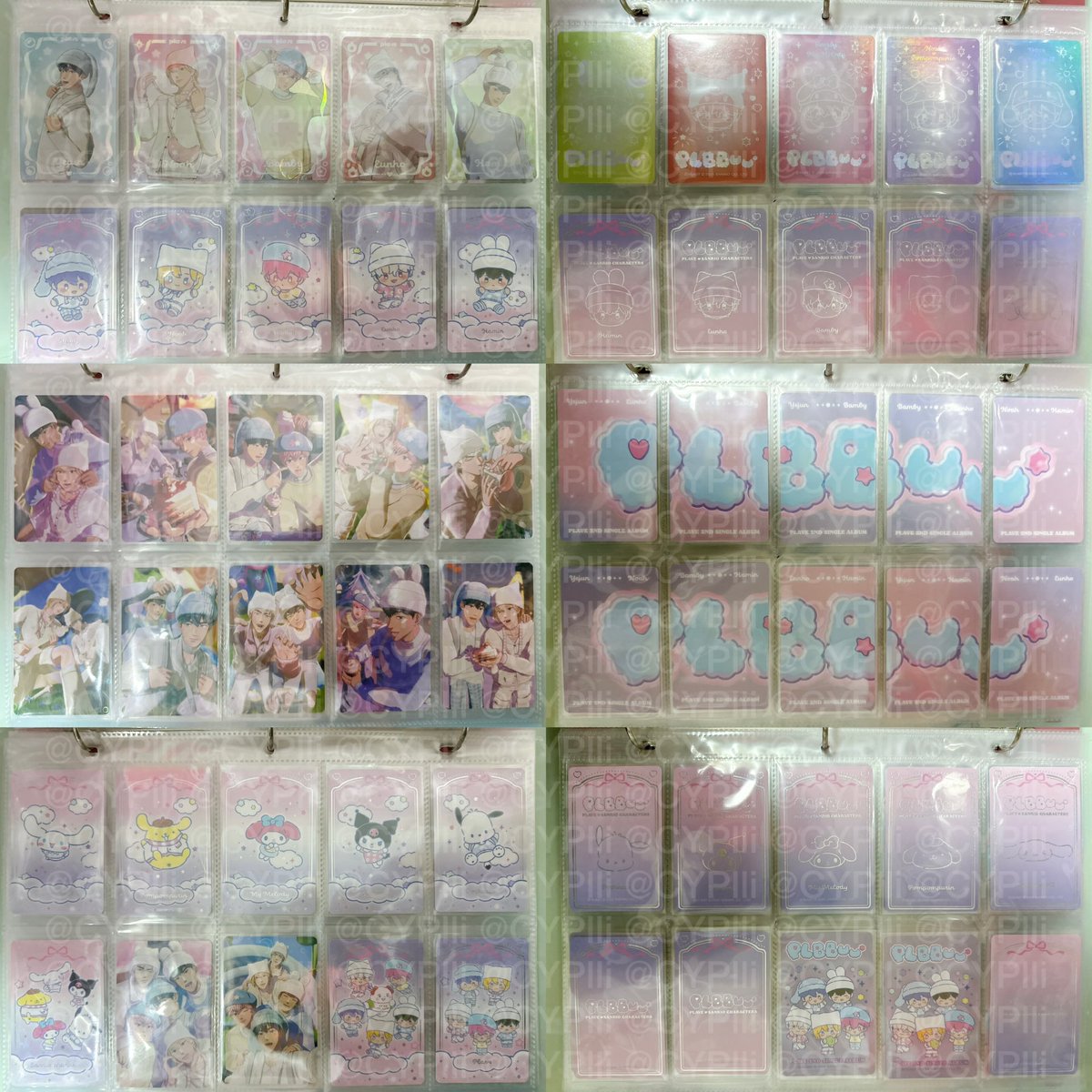 CYPlli's tweet image. เอาใส่แฟ้มละ น่ารักมาก😭🫶🏻💙💜💗❤️🖤✨