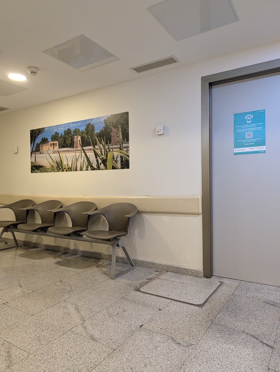 En la Quirón tienen un póster del templo de Debod, soy él único al que esto le huele raro? 🤣