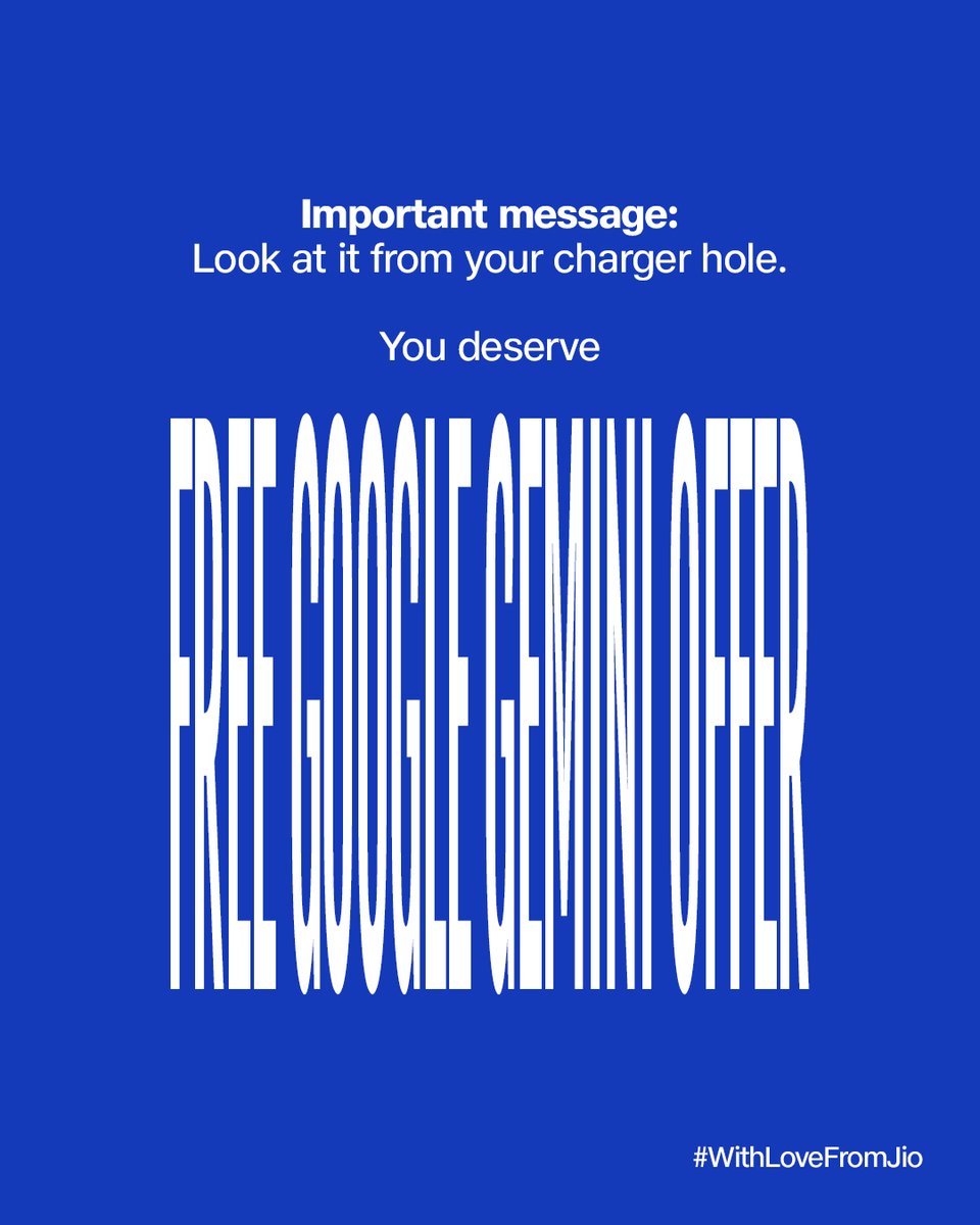 Reliance Jio tweet media
