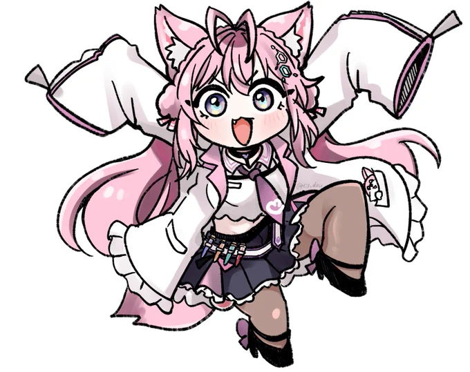 喜びの舞 #こよりすけっち