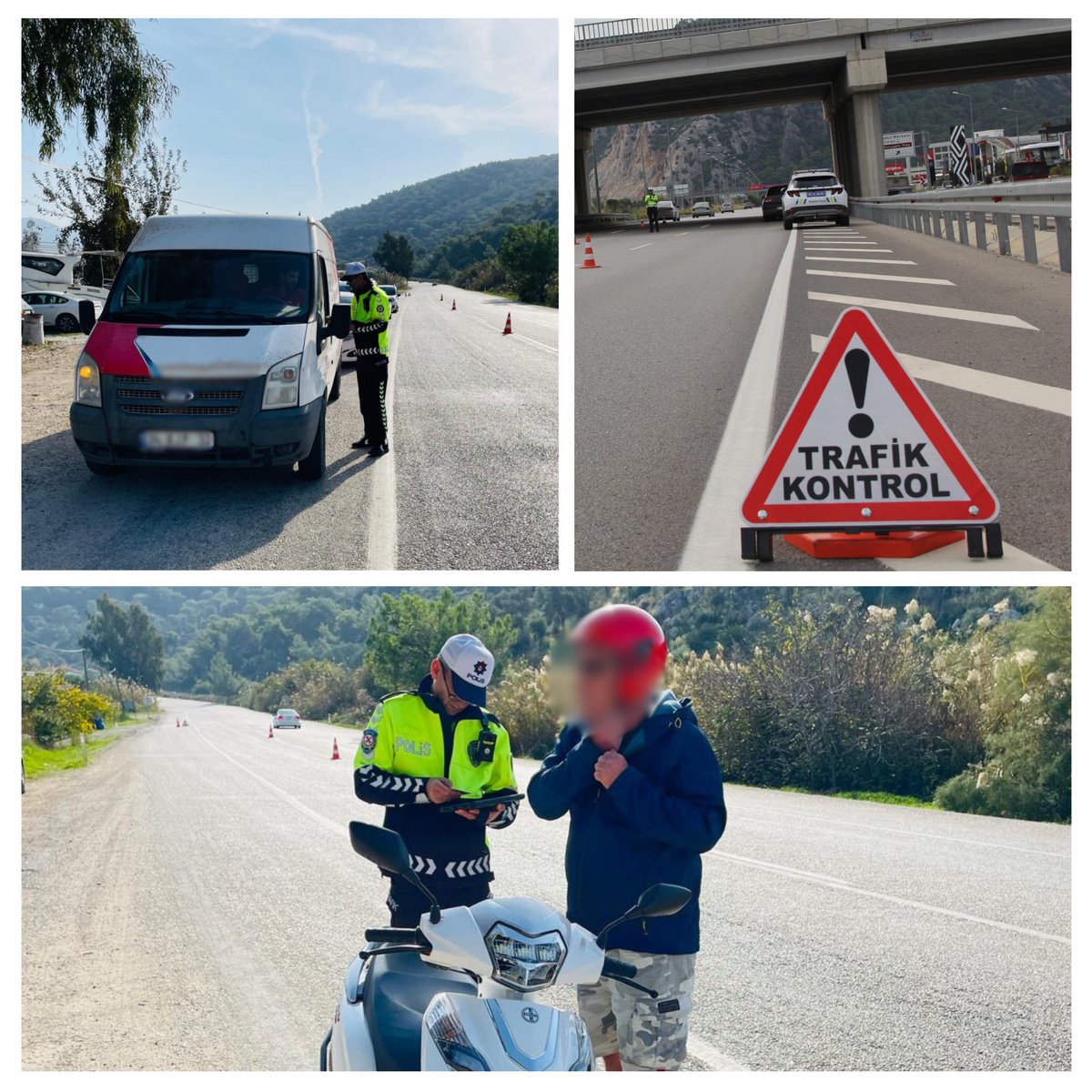 Trafik birimlerimizce helikopter ve drone da kullanılarak yapılan son 1⃣ haftalık çalışmalarda; toplam 7⃣4⃣.0⃣5⃣3⃣ araç ve sürücüsü KONTROL EDİLDİ❗
⚠️ 1⃣.9⃣0⃣4⃣ Park Yasağı İhlali,
⚠️ 3⃣8⃣1⃣ Engellilerin Araçları İçin Ayrılmış Park Yerlerinin İhlali,
⚠️ 4⃣.1⃣1⃣4⃣ Hız İhlali,
⚠️
