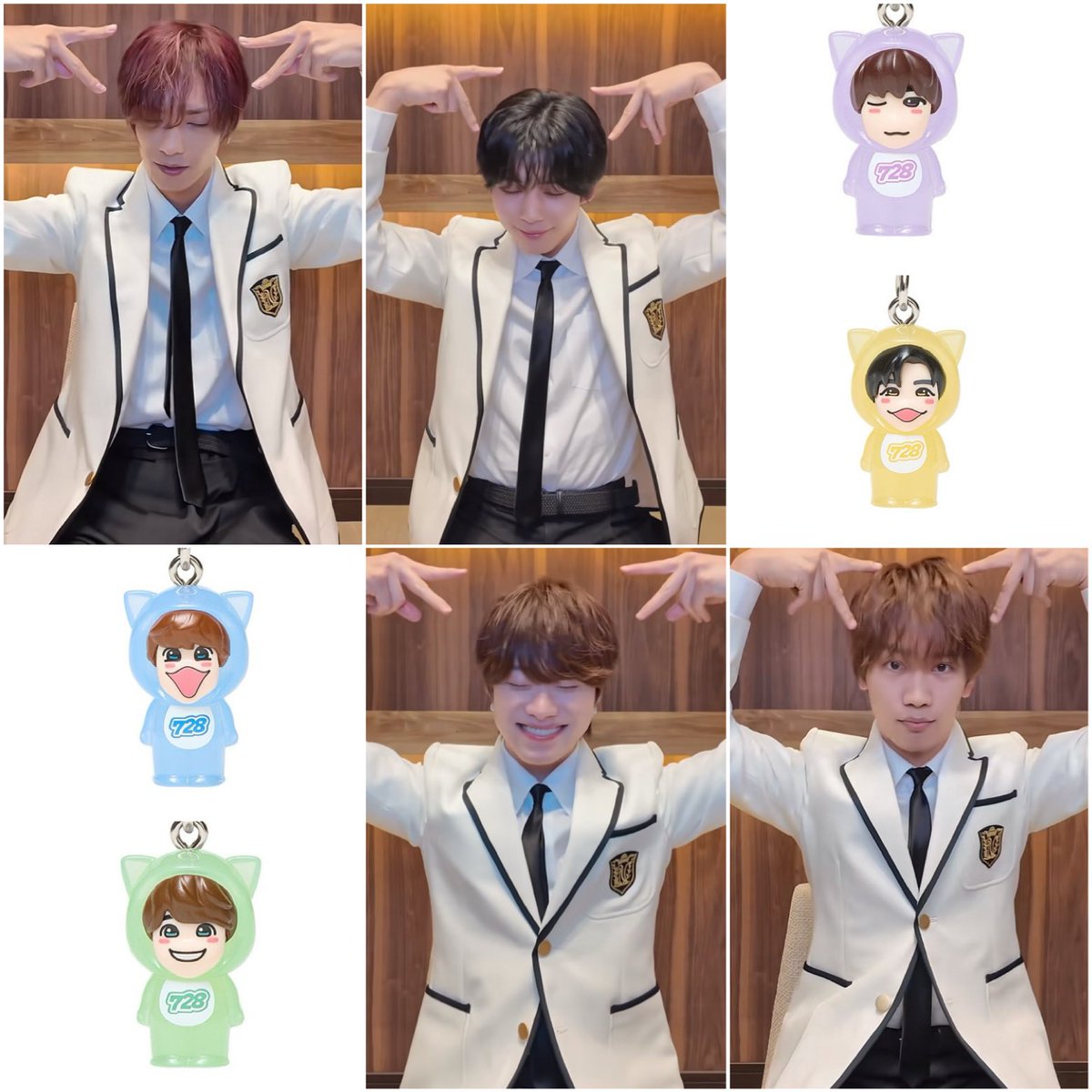 7匹のかわいいねこちゃんがめじるしチャームになりました❤︎
#なにわ男子