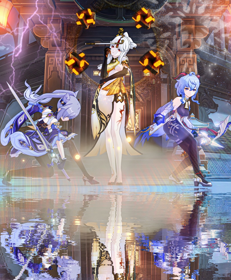 甘雨誕生日おめでとう！🎉🎁

#Ganyu  #甘雨  #原神
#GenshinImpact 
#甘雨生誕祭2025