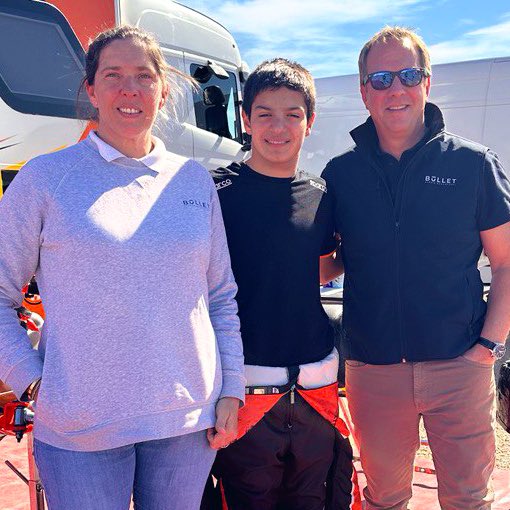 🗣️ @mariacatarineu: “We are delighted to see Santi take this next big step in his career with us. He joined Bullet as a karting driver, and now he is ready to graduate to Formula 3 machinery. There is still plenty to learn, but he has shown both his strengths and his commitment