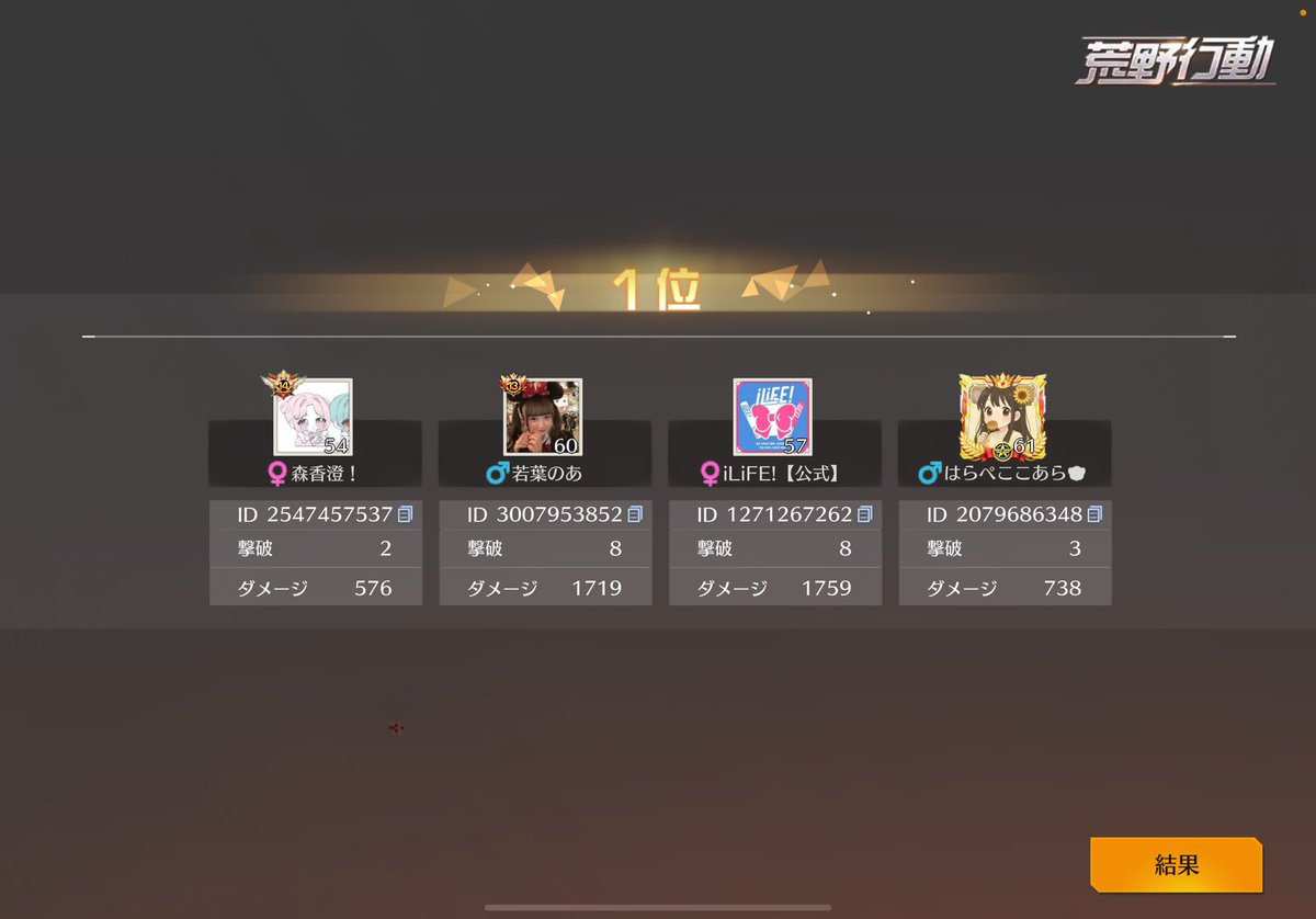 GGクランで初活動貢献できました✨