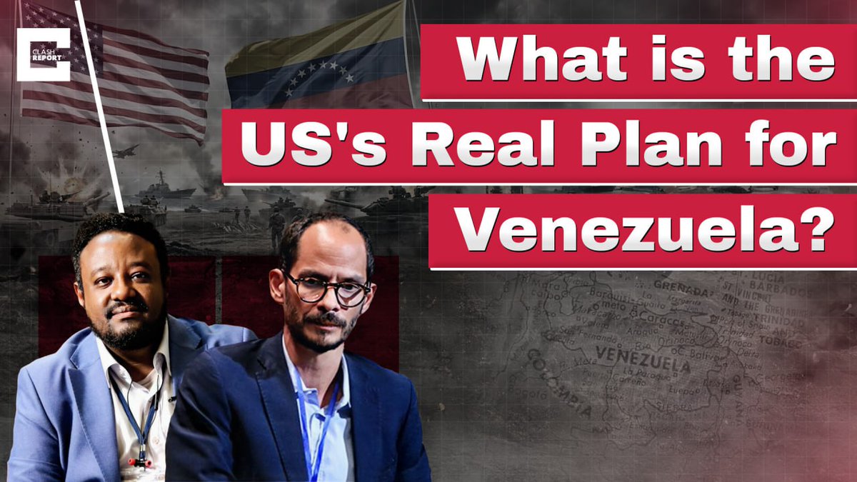 Unpacking Venezuela: Are U.S. operations in the Caribbean really about drug lords—or something bigger?

Clash Point speaks with Venezuelan journalist Diego Sequera to break down the history, tensions, and rising risk of war.

🔗 youtube.com/watch?v=6RnUu2…