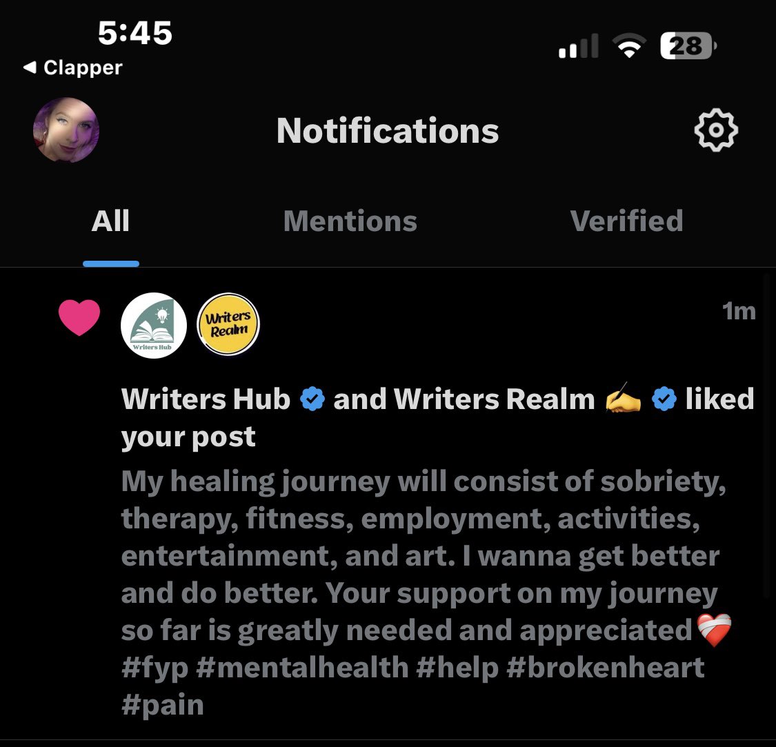 msmonroe777's tweet photo. Coming out of crisis,seeking professional help,Feeling my journal just not cutting it right now, my mind is afraid of the trauma to see it go pen to paper.I’m ready. It helped me feel as if you were my journal that gave me inspiration to write .THKU @wriitersrealm @WriitersHub https://t.co/8wz6a6dOXk