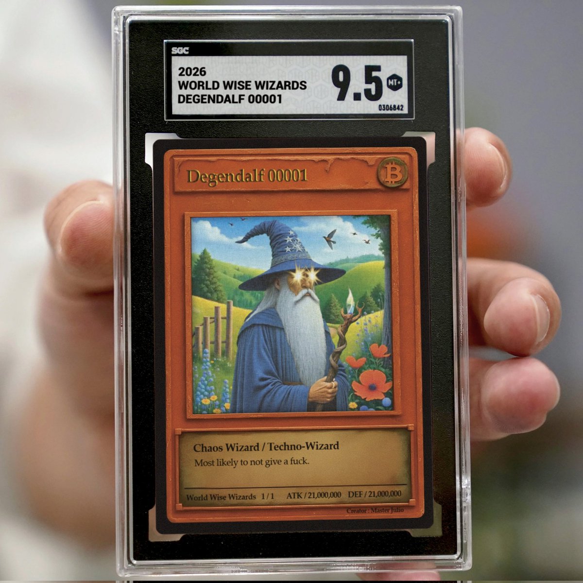 wifizards's tweet image. ₿~ RUNE&amp;amp;CARD AIRDROP LB ~₿

Exactly in 1 month (01/01/2026, New Year) we are launching our rune $DEGENDALF 🧙‍♂️🪄💰
 — true Lore on Bitcoin.

How to get your airdrop:

⚡ Like, reply your taproot adress + RT post and summit in our website.

Spots are limitated, so we have created…