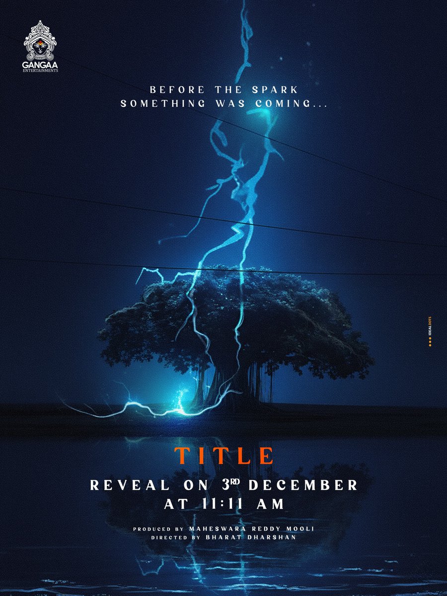 RENGASAMY_IAM's tweet image. . @GangaEnts Production No. 2 Title Reveal on December 3rd at 11:11AM..⭐