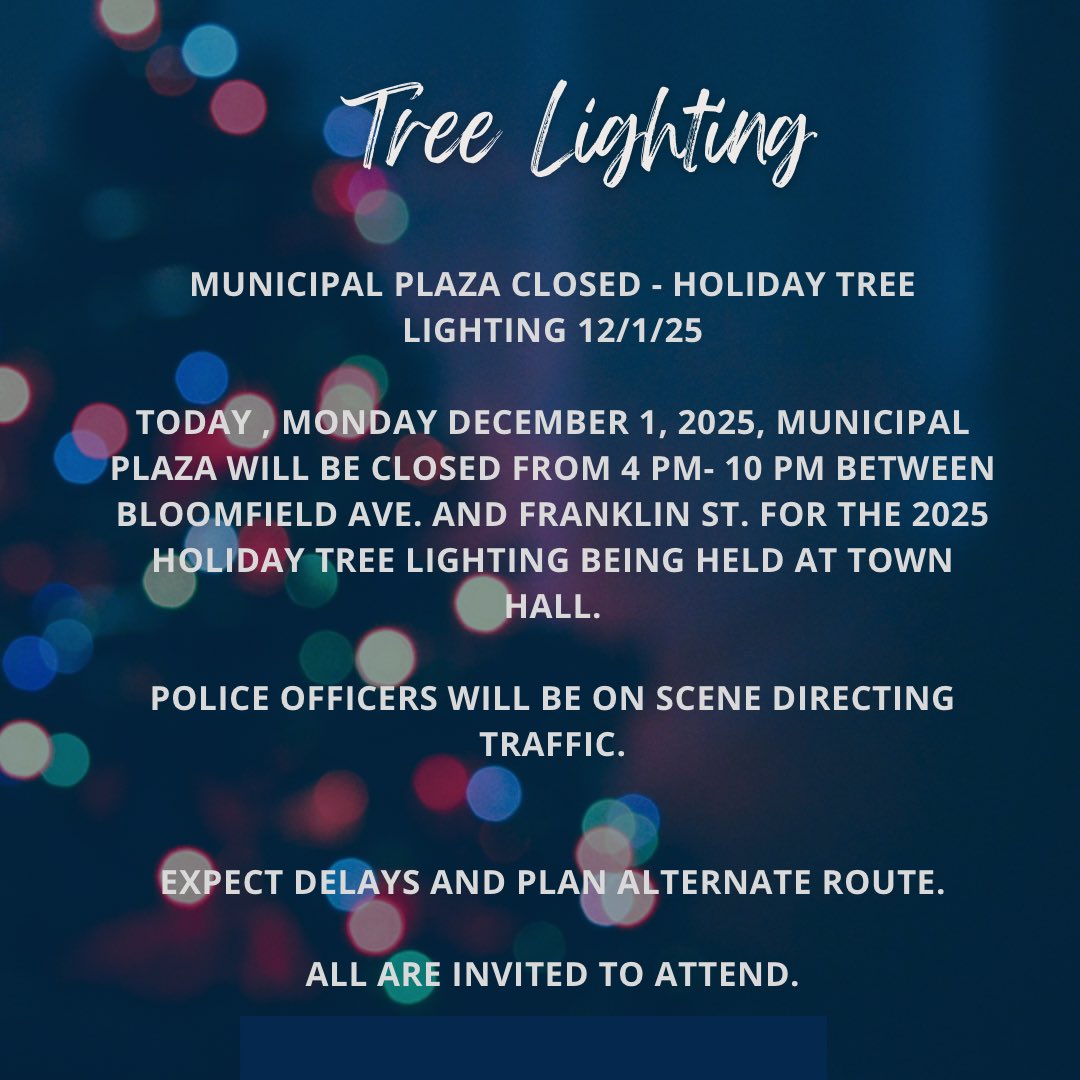 Bloomfield Police Department tweet media