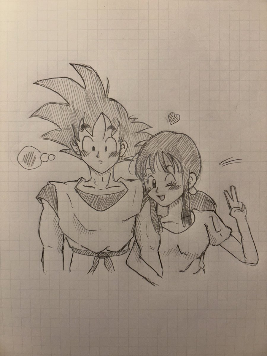 息抜きらくがき。
アニメとか照れてるの可愛い💕