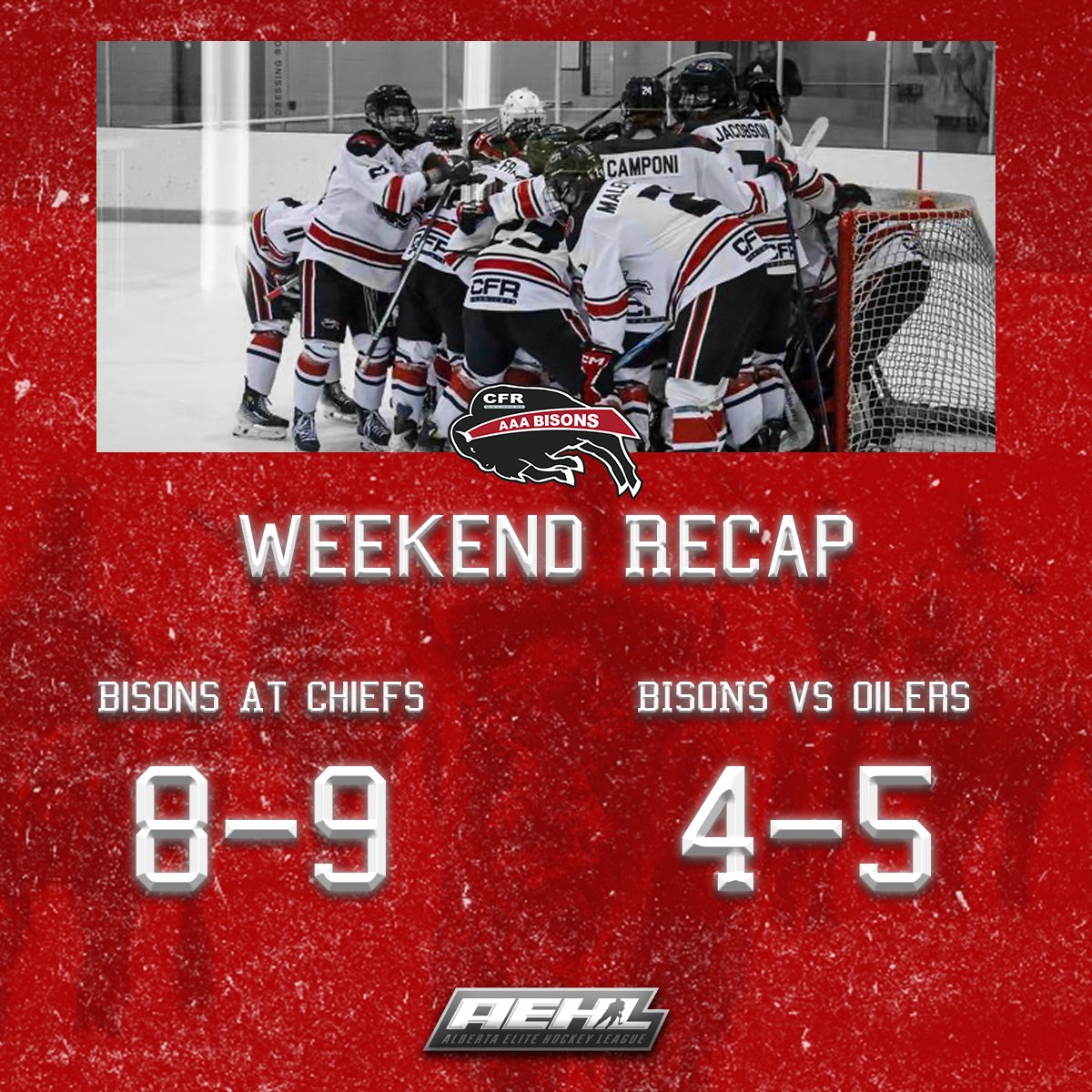 U18 AAA Bisons tweet media