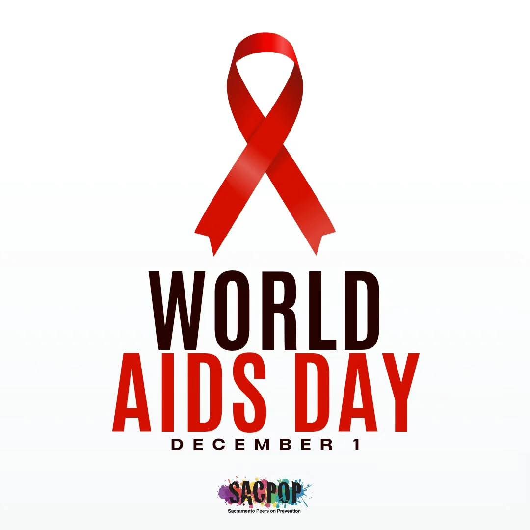 Sac_POP's tweet photo. Today is #WorldAIDSDay 

In order to address health inequities, we must: 
🔸️Increase access to testing, #condoms and #PrEP 
🔸️Eliminate barriers to treatment
🔸️End stigma and discrimination

The only way to know your status is to #GetTested! https://t.co/sMn9jXNS1c